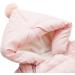 Famuka Baby Winter Warm Hooded Puffer Snowsuit in Pink - Size 18-24 Months - Buy Online on GoSupps.com