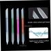 Glass Cuticle Pusher Professional Nail Sticks Toot Cuticle Removal Tool RosyPractical design and Durable - Buy Online on GoSupps.com