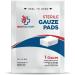 Medfactory 4 x 4 Sterile Gauze Pads 100-Pack - 12-Ply 100% Cotton for Wound Care & First Aid Kits - Buy Online on GoSupps.com