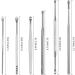 2 Set Healifty Ear Wax Removal Tool Kit - Ear Spoon Scoop and Cleaner for Sturdy Ear Cleaning - Buy Online on GoSupps.com