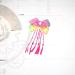 Minkissy Colorful Hair Ties Bowknot Hair Bow with Colored Braid Hair Rings Hair Rope Kids for Girls (Pink Braid) - Buy Online on GoSupps.com