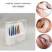 8 Holes Acrylic Tweezers Holder with Dust Cover - Durable Eyelash Extension Tools Organizer - Buy Online on GoSupps.com