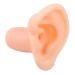 Baluue Ear Model Silicone Tunnels for Ears Silicone Earrings Ear Piercing Earrings Simulation Ear Model Earrings Backs for Studs Earwax Removal Silica Gel Silicone Ear Mold Fake Ear Model