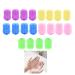 Aesackir 20 Pack with 400 Sheets in 5 Colors Portable Foaming Hand Soap Sheets Rich Bubble Deep Cleaning Travel Size Paper Soap Easy to Rinse