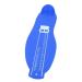 Tiuimk Blue Adult Foot Measuring Tool - Accurate and Easy-to-Use Foot Measurer