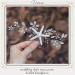 Unicra Starfish Bride Wedding Hair Comb - Silver Bridal Hair Piece for Women and Girls - Buy Online on GoSupps.com