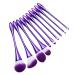 Portable Makeup Brush Set - Soft Travel Brushes for Eye Shadow Foundation Blush & More | International Shipping Available - Buy Online on GoSupps.com