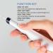 Vibrating Ear Wax Removal Tool with Light - Safe Ear Wax Cleaner for Adults or Kids with 4 Ear Pick Pieces and Brush - White - Buy Online on GoSupps.com