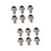 Minkissy 12 STK Schalernor silk dampers scarf for the hair Salon replacement sound absorbers for hairdressing shear hair styling tools animal hair accessories hair scarves silent pet metal metal