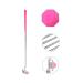 Junior Golf Putter Stainless Steel Kids Putter Right Handed 3 Sizes to Choose Freely for Kids Ages 3-5 6-8 9-12 Pink Head+Pink Grip 27inch,Age 6-8