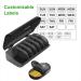Fullicon Pill Organizer - 2 Times a Day AM PM Daily Medicine Organizer Black Replacement 2 Pack - Buy Online on GoSupps.com