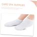 minkissy 4 Pairs Exfoliating Moisturizing Socks Non Socks Heal Socks Cosmetic Moisturizing Socks Foot Care Moisturizer Socks Cracked Heel Care Socks Girl Hydrating Sebs Short Boots - Buy Online on GoSupps.com