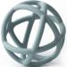 LOVE DEPOT baby toy grasping toy and teething ring made of food-grade silicone BPA-free (ether)
