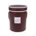 Candy Box 165 * 120mm Round Flower Paper Boxes Lid Hug Bucket Florist Gift Packaging Box Gift Candy Bar Boxes Party Wedding Supply (Color : Red 165x120mm) (Size : Coffee 180x135mm)