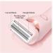 Cloudglide Pro Shaver Luna Brazilian ShaverModira Shaver 2 in 1 Double Head Shaver Razors for Shave Legs Underarms Bikini Area (Pink) - Buy Online on GoSupps.com