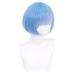 HIROAKIYA Rem Wig - Re Zero Cosplay Blue Short Bob Wig with Cap | Anime Costumes for Cosplay - Buy Online on GoSupps.com