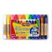 Toru Window Glass Crayon Marker Set - 12 Non-Toxic Aqua Colors | Washable Paper | Kid-Safe - Buy Online on GoSupps.com