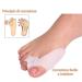 Buy LATRAT 6 x Valgo Light Bandage - Transparent Gel Tip Separator for Hallux Valgus | 3 Pairs International Shipping - Buy Online on GoSupps.com
