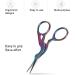 Professional Stainless Steel Nail Art Scissors Durable Trimming Shears for Manicure Optional Peacock Shaped Scissors with Two Kinds of Silver Curved Tip Scissors (Peacock Peacock Scissors - Buy Online on GoSupps.com