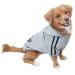 Eastlion Dog Sweater Puppy T-Shirt Warm Pullover Coat Pet Clothes Apparel Grey Size XL XL Grey