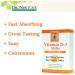 Dr. Newton's Naturals Vitamin D3 Fast-Melting Tablets - 5000 IU (125 mcg) Helps Maintain Healthy Bones and Immune Support - 30 Tablets - Ultimate Absorption High Potency-Manufactured in USA - Buy Online on GoSupps.com