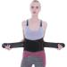 Lumbar Support Back Brace for Men Women 3D Waist Trainer for Lifting Back Pain Sciatica Scoliosis Herniated Disc Lower Back Straps Ergonomically (Color : Black Size : Medium) (Black X) - Buy Online on GoSupps.com