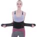 Back Support Belt with Dual Adjustable Support Straps Back Brace for Men Women Lower Back Pain Relief Lumbar Support Belt for Sciatica Herniated Disc (Color : Gray Size : Medium) (Gray Xx) (Black M Black Medium