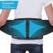 Breathable Mesh Back Support Brace for Men & Women | Magnetic Therapy Waist Trimmer | Lumbar Support Belt for Back Pain Relief and Injury Recovery (M) - Buy Online on GoSupps.com