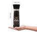 Himalayan Chef Black Peppercorns Glass Grinder 6.4 oz - Premium Quality Peppercorns for Gourmet Cooking - Single Pack - Buy Online on GoSupps.com