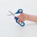 PETA Easi-Grip Children's Long Loop Scissors - Stainless Steel, Self Opening with Ergonomic Grip for Stability - 45mm Rounded Blade - Ideal for Weak Grip and Joint Problems - Buy Online on GoSupps.com