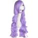 Colorfulpanda 32 Long Wavy Curly Purple Cosplay Wig for Women - Harajuku Anime Style - Buy Online on GoSupps.com