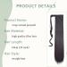 Ombre Synthetic Wrap Around Ponytail Extension 24 Inch - Dark Black Straight Ponytail Extensions - Buy Online on GoSupps.com
