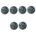 JECOMPRIS Massage tools 6 Stk Daily Exercise Handball Balls for Health Exercises Stress Ball Massageball Jadeball for Health Exercises Jadeball Massage Sport Massage device MediumX3PCS Schwarzx3st