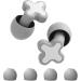 Swimming Ear Plugs Anti Noise Soft Silicone Ear Plugs for Swimming Sleeping Ear Plugs for Concerts Swimming Airplane Musicians Motorcycle Kroren Grey - Buy Online on GoSupps.com
