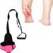 Foot Stretcher for Plantar Fasciitis | Elastic Breathable Pink Hamstring Stretching Strap for Achilles Tendon - International Shipping - Buy Online on GoSupps.com