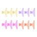 Non-Slip Clear Butterfly Hair Clamps - 12Pcs Hair Claw Clips for Secure Styling - Buy Online on GoSupps.com