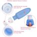 Selizo 10 Leakproof Silicone Travel Bottles - Cosmetic Toiletry Squeeze Containers - Buy Online on GoSupps.com
