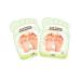 Pretty Skin Foot Peeling Mask - Exfoliates Repairs Moisturises for Dry Rough Feet - 16ml - 1 Pair