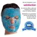 Full Face Gel Mask with Eye Pad - Hot & Cold Therapy Set for Stress Relief Puffy Eyes Dark Circles Acne Treatment | Perfect Gift for Women & Men - Buy Online on GoSupps.com