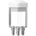 Hair Oil Applicator & Scalp Massager for Hair Growth | Transparent White Applicator Bottle & Brush for Enhanced Hair Treatment - Buy Online on GoSupps.com