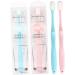 Healvian 6-Pack Nano Ultrafine Soft Toothbrushes - Gentle Gum Care for Kids & Pregnant Women | Premium Oral Hygiene Tools - Buy Online on GoSupps.com