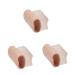 Healifty 3 Pcs Hammer Toe Sleeves Gel Hat Finger Toe Protector Toe Cushion Tube Finger Toe Separator Cap Toe Straighter Spreader Cuttable Toe Tubes Bunion Toe Separator Straightener Thumb Khakix3pcs mediumx3pcs