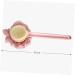 Hemoton Pink Bath Sponge Brush - Exfoliating Loofah Scrubber for Back Cleaning - Buy Online on GoSupps.com