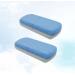 HEALLILY 2pcs Glass Pumice Stone Pedicure feet Stone for Feet Double Side Hard Skin Callus Remover Scrubber Cleaning As Shown 1 count (Pack of 1) - Buy Online on GoSupps.com
