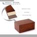 Wood Pet Cremation Urn for Ashes - Dog Cat Urn (0-45lbs) - Buy Online on GoSupps.com