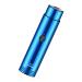 Angoily 1pc Electric Shaver Birthday Gift For Men Man Portable Abs Hair Remover 10.6x2.6cm Blue