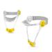 Shaping Cervical Collar - Adjustable Naked Naked Seating beneficial for correction of the front head posture suitable for men women (color: clear)