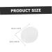 Doitool 120 Pcs Anti-Slip Silicone Covers for Glasses - Slipproof Handle Mats & Bone Tools - White 1.4x0.6x0.3cm - Buy Online on GoSupps.com