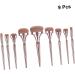 9st Makeup Women's Suit Makeup Brush Cosmetic Brush Professional Makeup Brush Powder Brush Makeup Brush For Women Adjusting Rubber Handle Main - Buy Online on GoSupps.com