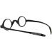 Meijunter Round Frame Reading Glasses for Men & Women - 1.0 to 4.0 Strengths - Stylish Black Readers - Buy Online on GoSupps.com